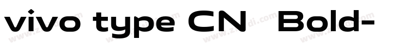 vivo type CN繁 Bold字体转换